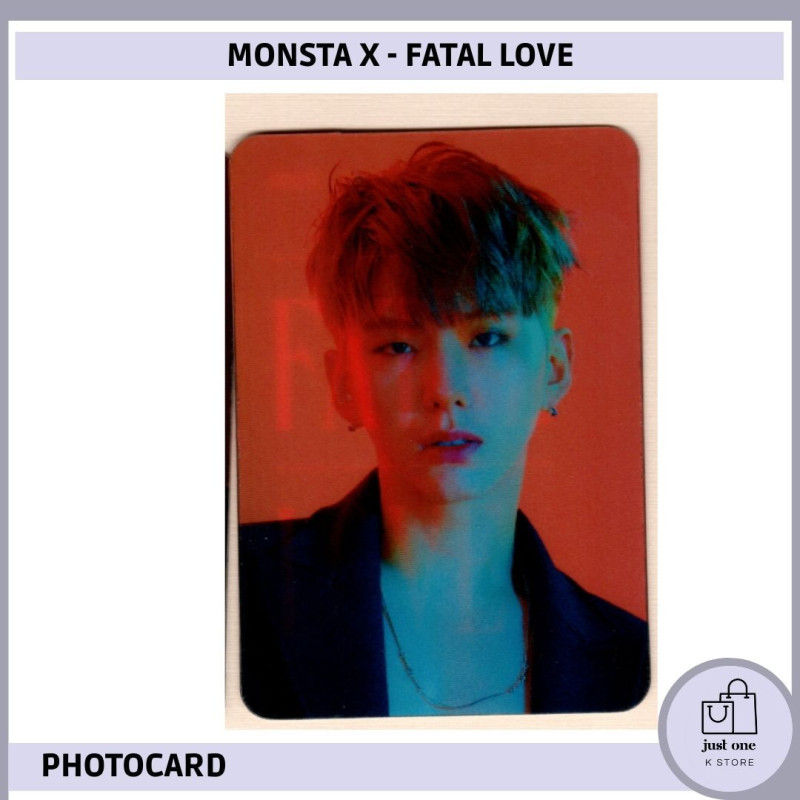 MONSTA X - FATAL LOVE HOLOGRAFICA KIHYUN