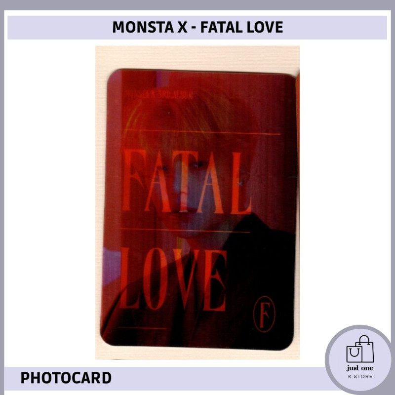 MONSTA X - FATAL LOVE HOLOGRAFICA MINHYUK