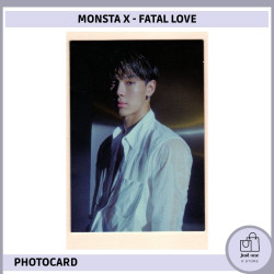 MONSTA X - FATAL LOVE HIDDEN MESSAGE CARD SHOWNU