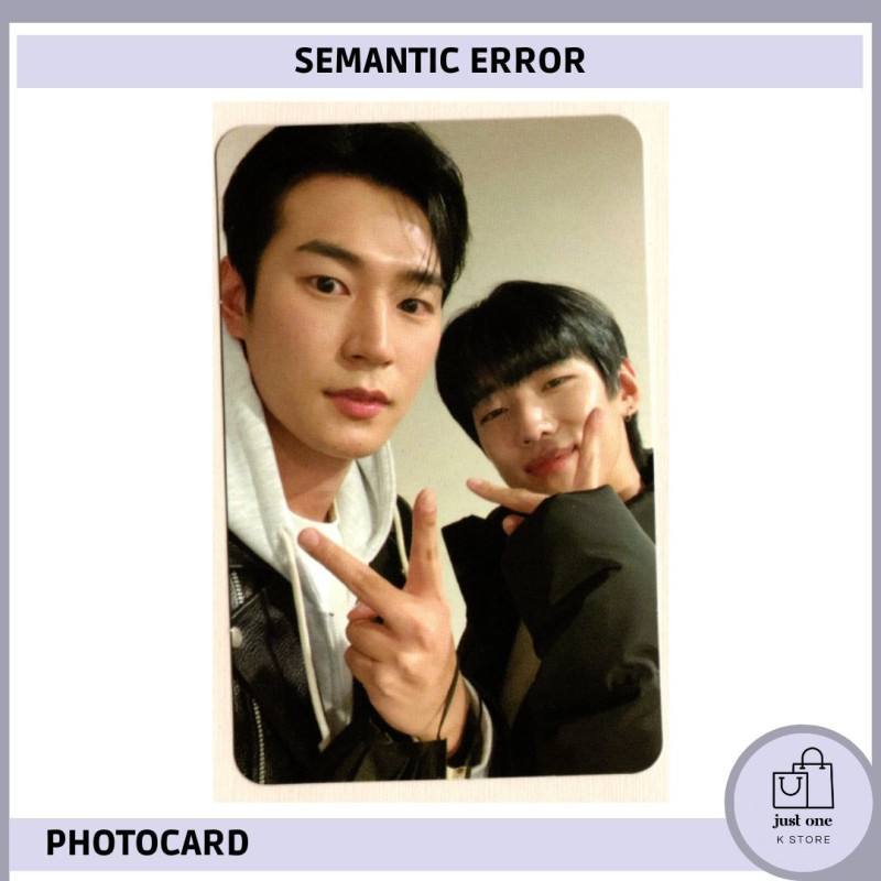 SEMANTIC ERROR PHOTO ESSAY BOOK - PHOTOCARD 1