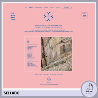BTS - Album [WINGS : You Never Walk Alone] ROSA
