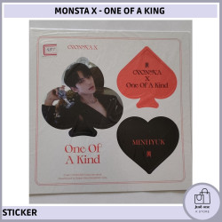 MONSTA X - ONE OF A KIND STICKER