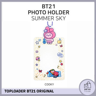 BT21 - Monopoly Collaboration - Photo Holder [Summer Sky] COOKY