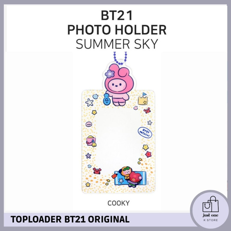 BT21 - Monopoly Collaboration - Photo Holder [Summer Sky] COOKY