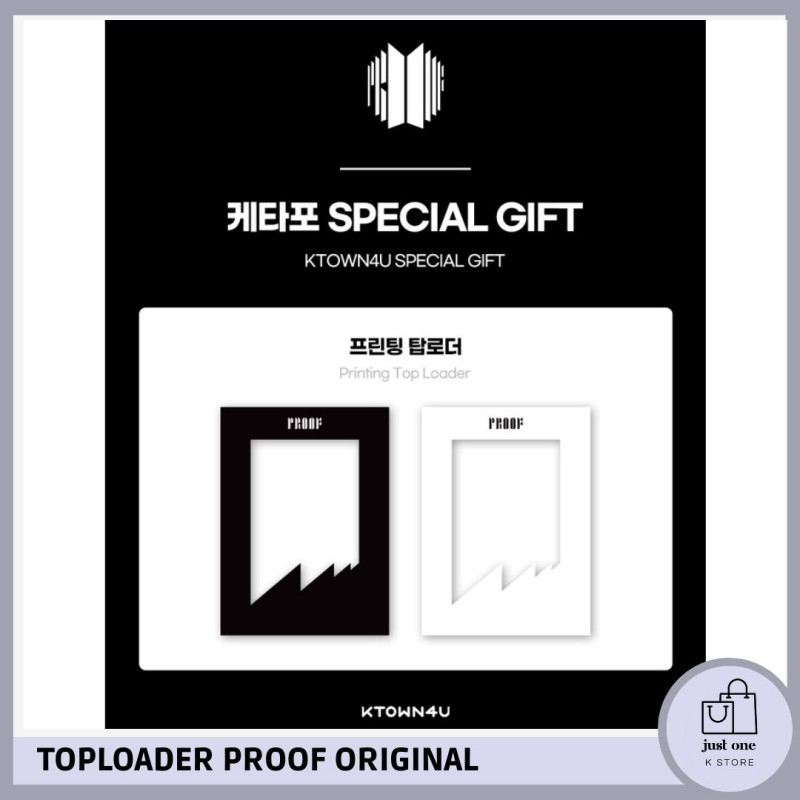 BTS - PROOF PREORDEN KTOWN4U TOPLOADER SET