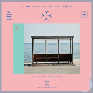 BTS - Album [WINGS : You Never Walk Alone] AZUL