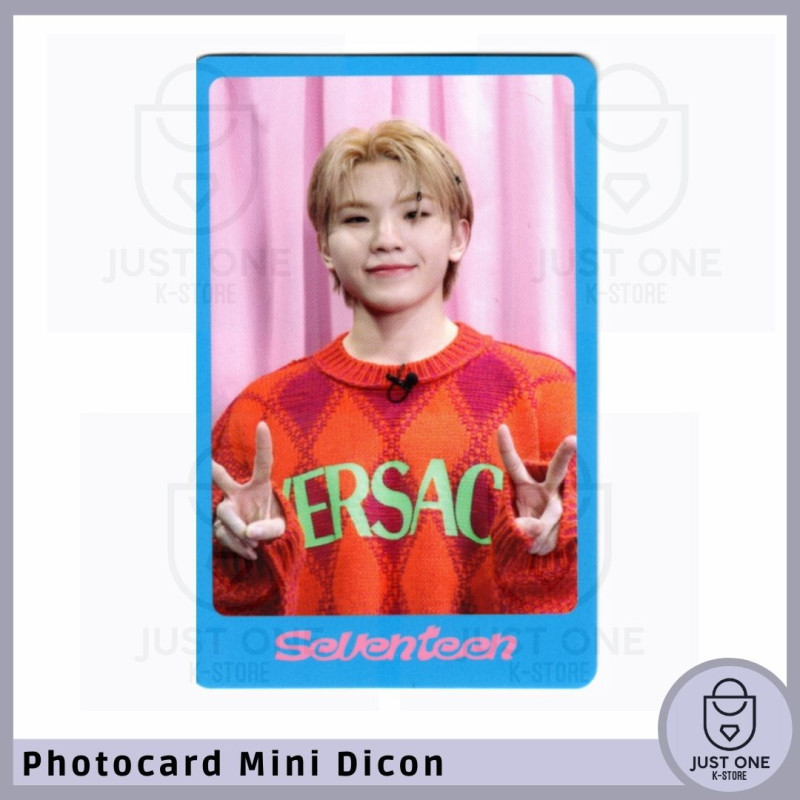 SEVENTEEN - Mini Dicon Photocard Woozi 6