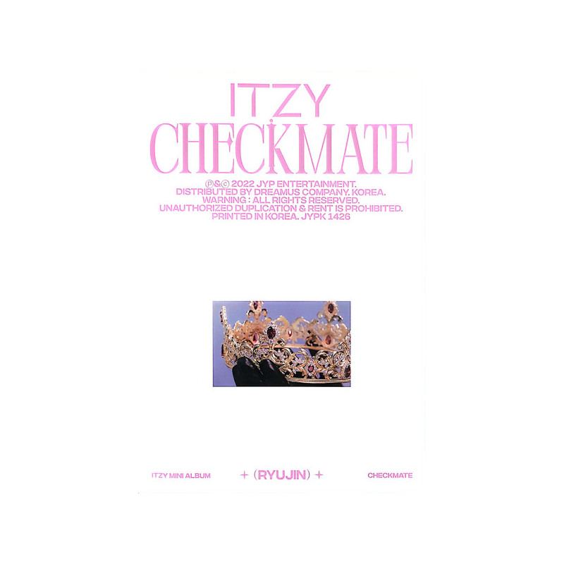 ITZY - CHECKMATE MINI ÁLBUM EDICIÓN ESTÁNDAR VERSIÓN RYUJIN