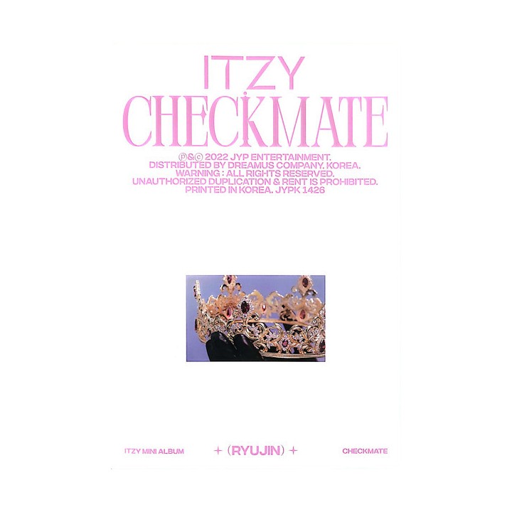 ITZY - CHECKMATE MINI ÁLBUM EDICIÓN ESTÁNDAR VERSIÓN RYUJIN