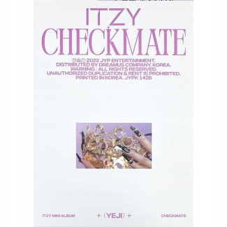 ITZY - CHECKMATE MINI ÁLBUM EDICIÓN ESTÁNDAR VERSIÓN YEJI