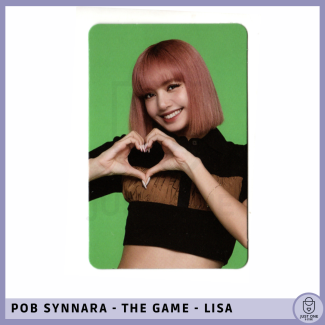 BLACKPINK - THE GAME - POB SYNNARA - LISA