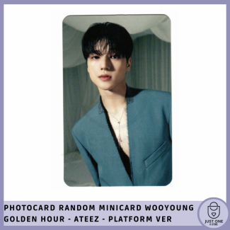 ATEEZ - GOLDEN HOUR MINICARD WOOYOUNG