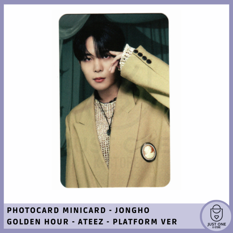 ATEEZ - GOLDEN HOUR MINICARD JONGHO