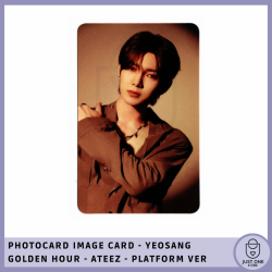 ATEEZ - GOLDEN HOUR IMAGE CARD YEOSANG