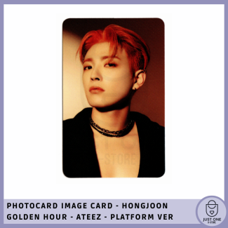 ATEEZ - GOLDEN HOUR IMAGE CARD HONGJOONG