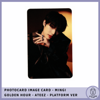 ATEEZ - GOLDEN HOUR IMAGE CARD MINGI