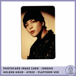 ATEEZ - GOLDEN HOUR IMAGE CARD JONGHO