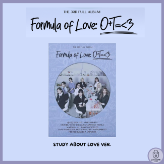 TWICE - 3rd Album Formula of Love (Study about lovever.)