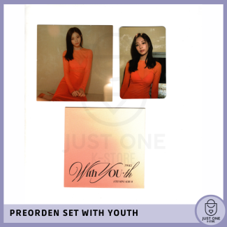 TWICE - WITH YOUTH PREORDEN SET TZUYU