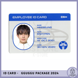 ENHYPEN - GGUGGU PACKAGE 2024 ID CARD HEESEUNG