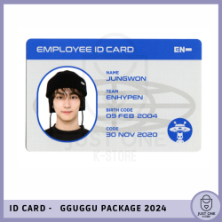 ENHYPEN - GGUGGU PACKAGE 2024 ID CARD JUNGWON