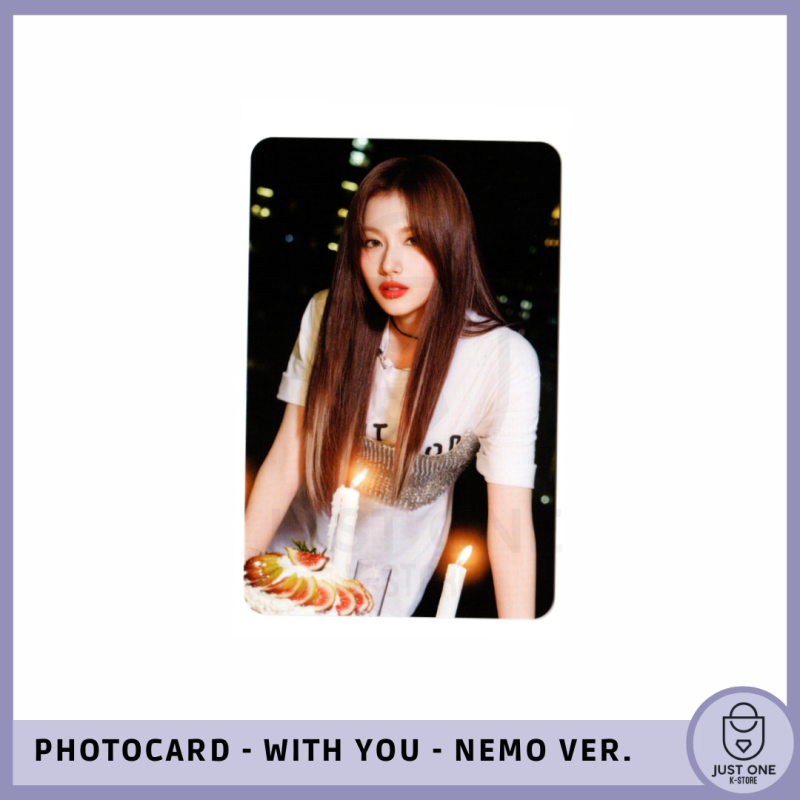 TWICE - PHOTOCARD WITH YOU-TH NEMO / GLOWING VER. SANA