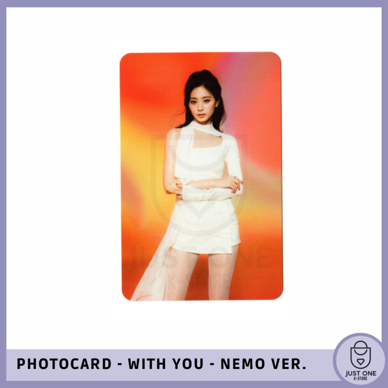 TWICE - PHOTOCARD WITH YOU-TH NEMO / BLAST VER. TZUYU