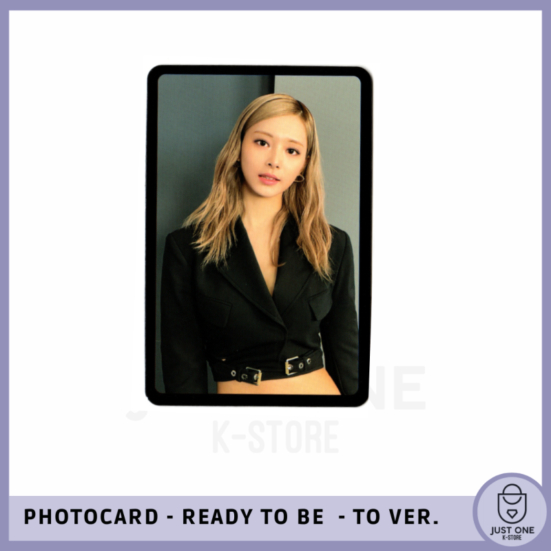 TWICE - PHOTOCARD READY TO BE / TO VER. TZUYU