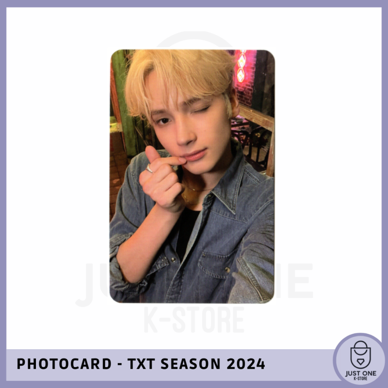 TXT -  PHOTOCARD 2024 Season’s Greetings - Huening Kai 2