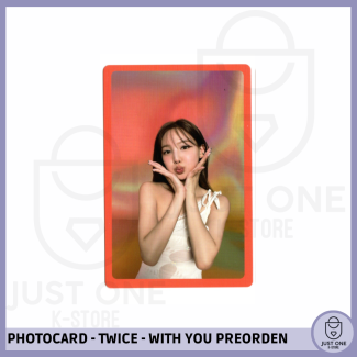 TWICE - PREORDEN PHOTOCARD [WITH YOU-TH / BLAST VER.] NAYEON