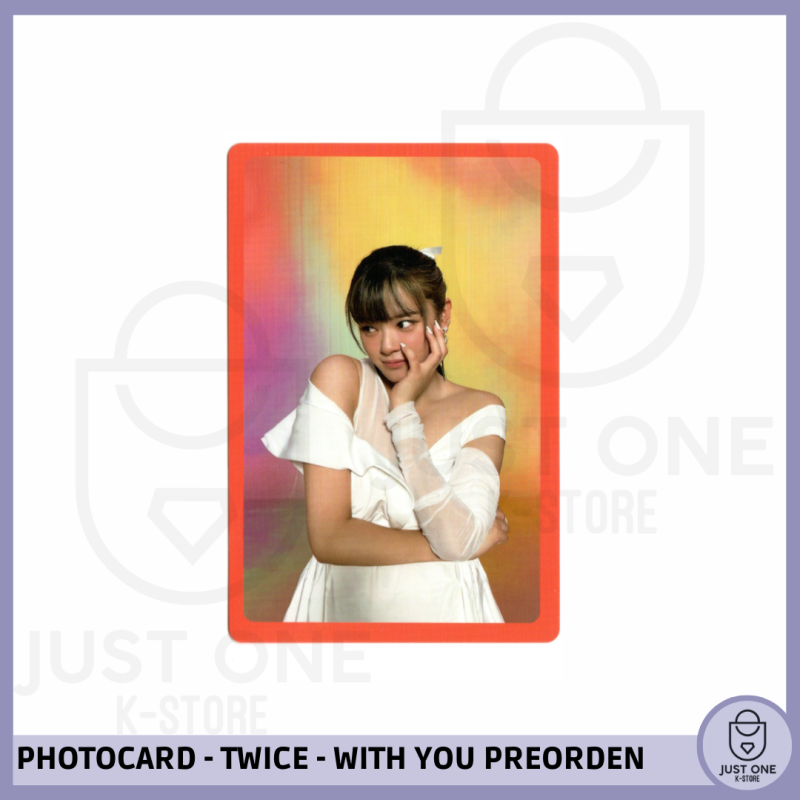 TWICE - PREORDEN PHOTOCARD [WITH YOU-TH / BLAST VER.] JEONGYEON