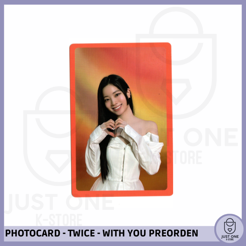 TWICE - PREORDEN PHOTOCARD [WITH YOU-TH / BLAST VER.] DAHYUN