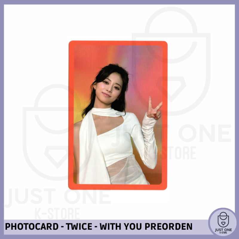 TWICE - PREORDEN PHOTOCARD [WITH YOU-TH / BLAST VER.] TZUYU