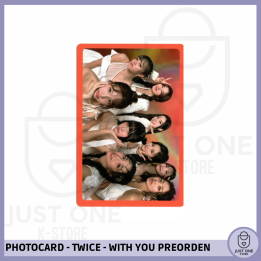 TWICE - PREORDEN PHOTOCARD [WITH YOU-TH / BLAST VER.] GRUPAL