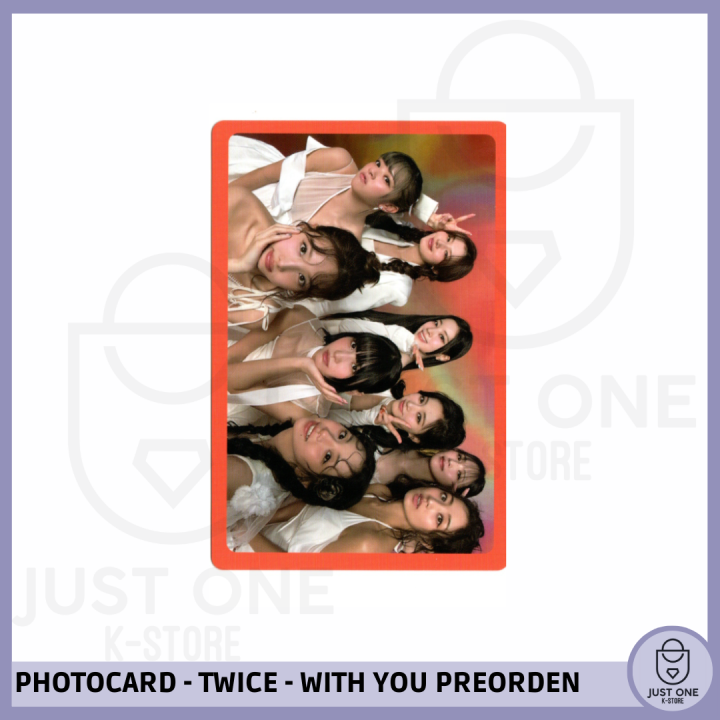 TWICE - PREORDEN PHOTOCARD [WITH YOU-TH / BLAST VER.] GRUPAL