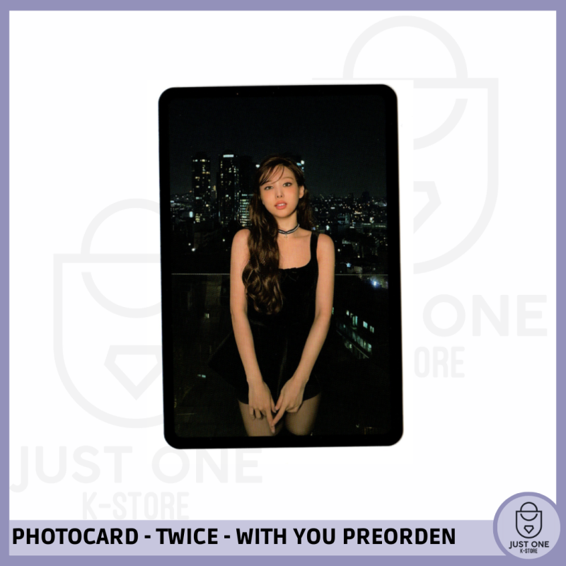 TWICE - PREORDEN PHOTOCARD [WITH YOU-TH / GLOWING VER.] NAYEON