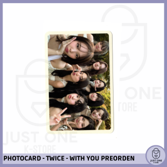 TWICE - PREORDEN PHOTOCARD [WITH YOU-TH / FOREVER VER.] GRUPAL