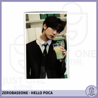 ZEROBASEONE - YOU HAD ME AT HELLO POCA - BEHIND PHOTO STICKER  (YUJIN)