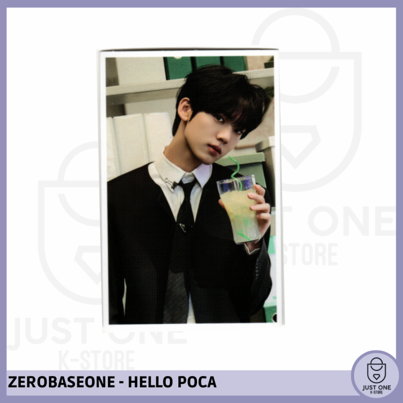 ZEROBASEONE - YOU HAD ME AT HELLO POCA - BEHIND PHOTO STICKER  (YUJIN)