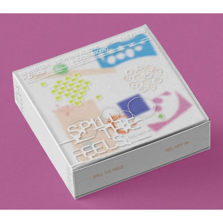 SEVENTEEN 12th Mini Album 'SPILL THE FEELS' FEEL NEW Ver.