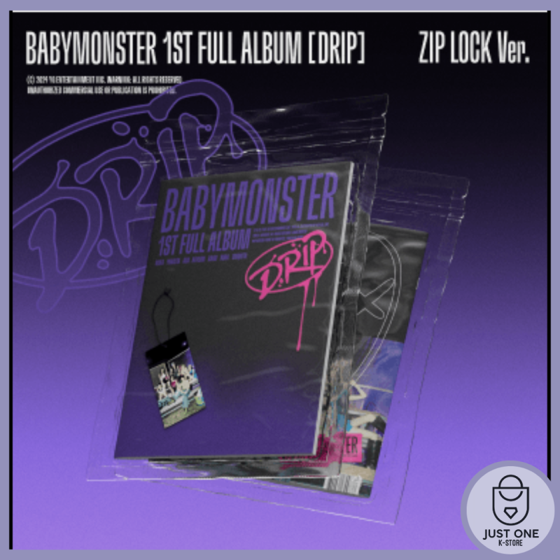 BABYMONSTER 1st FULL ALBUM [DRIP] ZIP LOCK Ver.