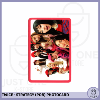 TWICE - PREORDEN PHOTOCARD [ STRATEGY / STEP 2 VER.]  Grupal