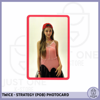 TWICE - PREORDEN PHOTOCARD [ STRATEGY / STEP 2 VER.]  Tzuyu