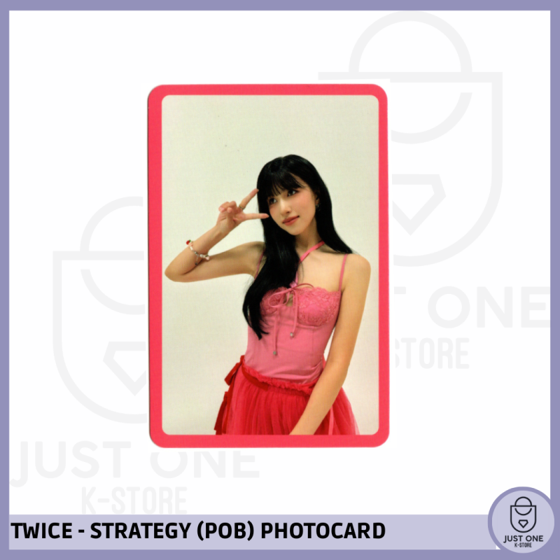 TWICE - PREORDEN PHOTOCARD [ STRATEGY / STEP 2 VER.]  Mina