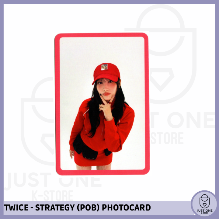 TWICE - PREORDEN PHOTOCARD [ STRATEGY / STEP 2 VER.]  Momo