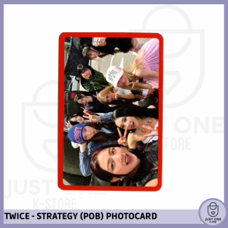 TWICE - PREORDEN PHOTOCARD [ STRATEGY / STEP 1 VER.]  Grupal