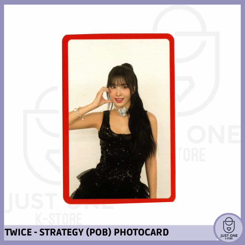 TWICE - PREORDEN PHOTOCARD [ STRATEGY / STEP 1 VER.]  Momo