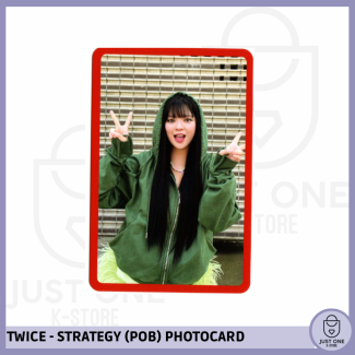 TWICE - PREORDEN PHOTOCARD [ STRATEGY / STEP 1 VER.]  Jeongyeon