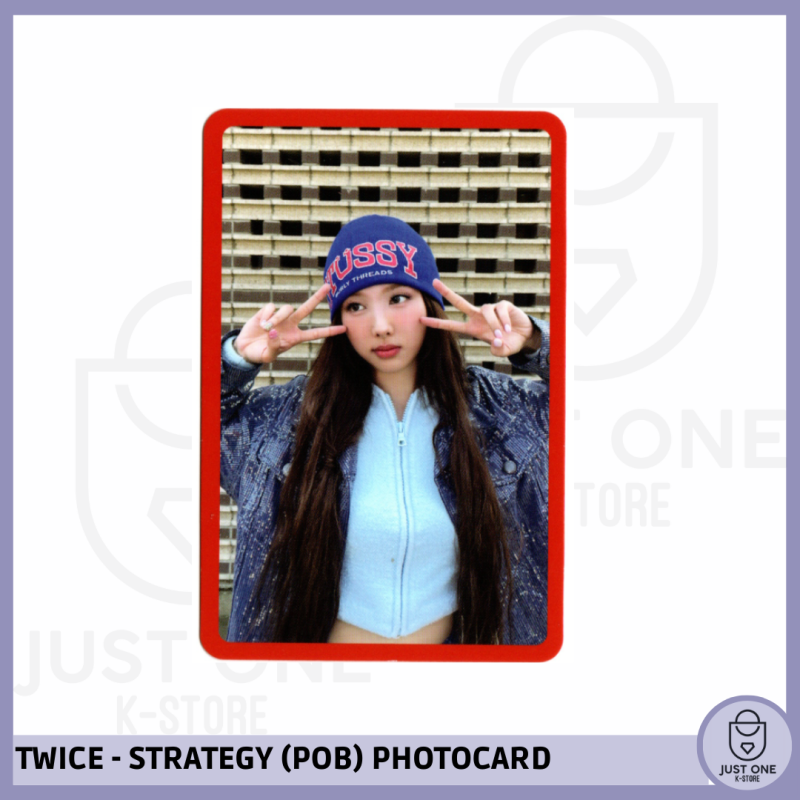 TWICE - PREORDEN PHOTOCARD [ STRATEGY / STEP 1 VER.]  Nayeon