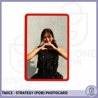 TWICE - PREORDEN PHOTOCARD [ STRATEGY / STEP 1 VER.]  Jihyo